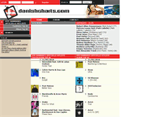 Tablet Screenshot of danishcharts.com